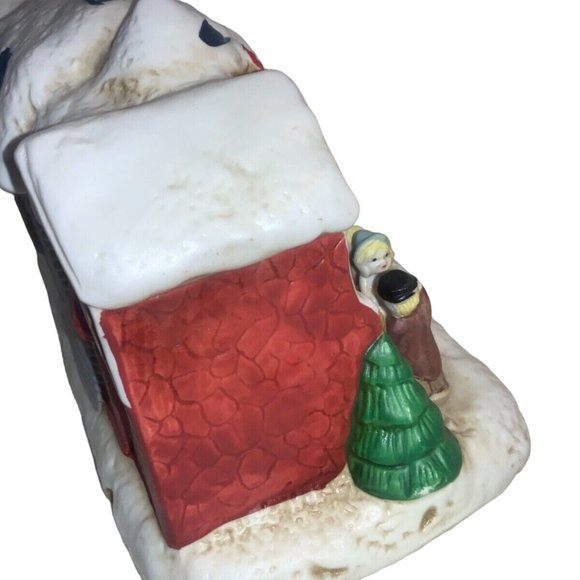 Christmas Village Street Ceramic Christmas Decor Lighted Musical - Picture 5 of 11